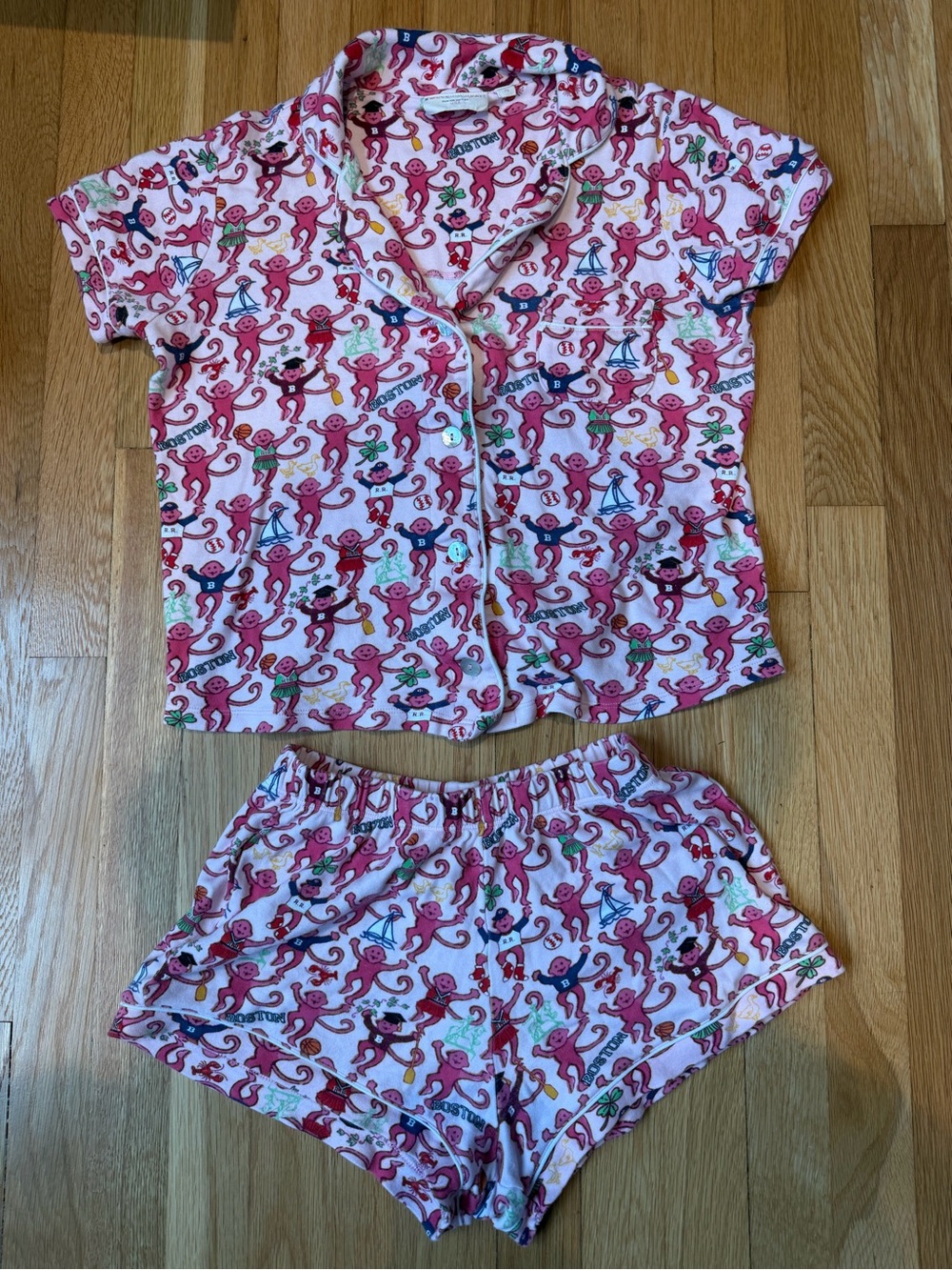 Roller Rabbit Pajama Set - Boston Red Sox
